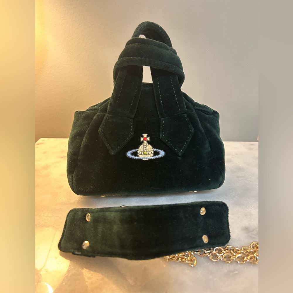 Vivienne Westwood Archive Yasmine Mini velvet mini bag